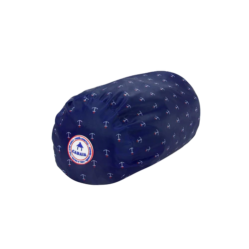 Monterosso rectangular navy blue towel