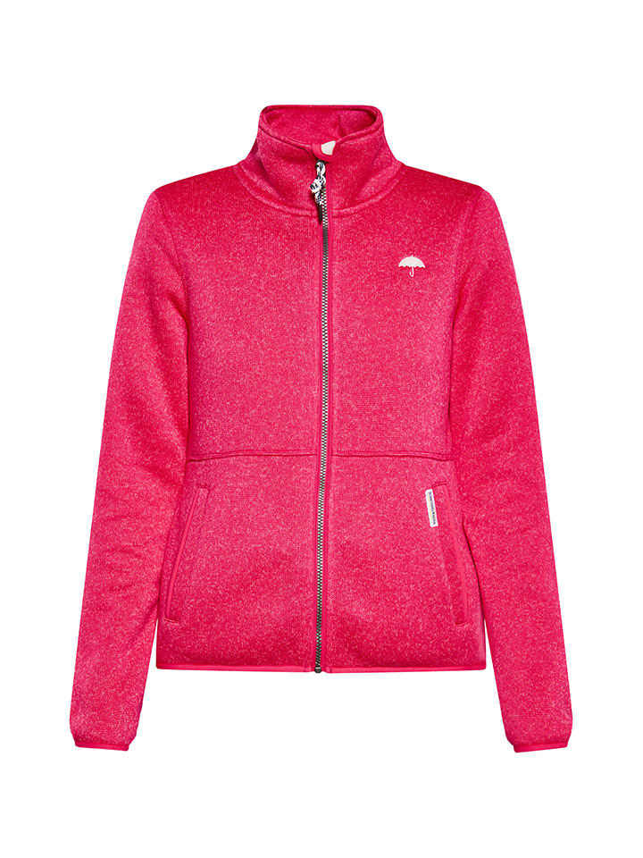Schmuddelwedda Strickfleecejacke in Pink günstig kaufen