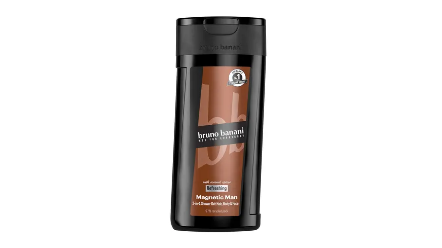 bruno banani Magnetic Man 3-in-1 Duschgel 250 ml