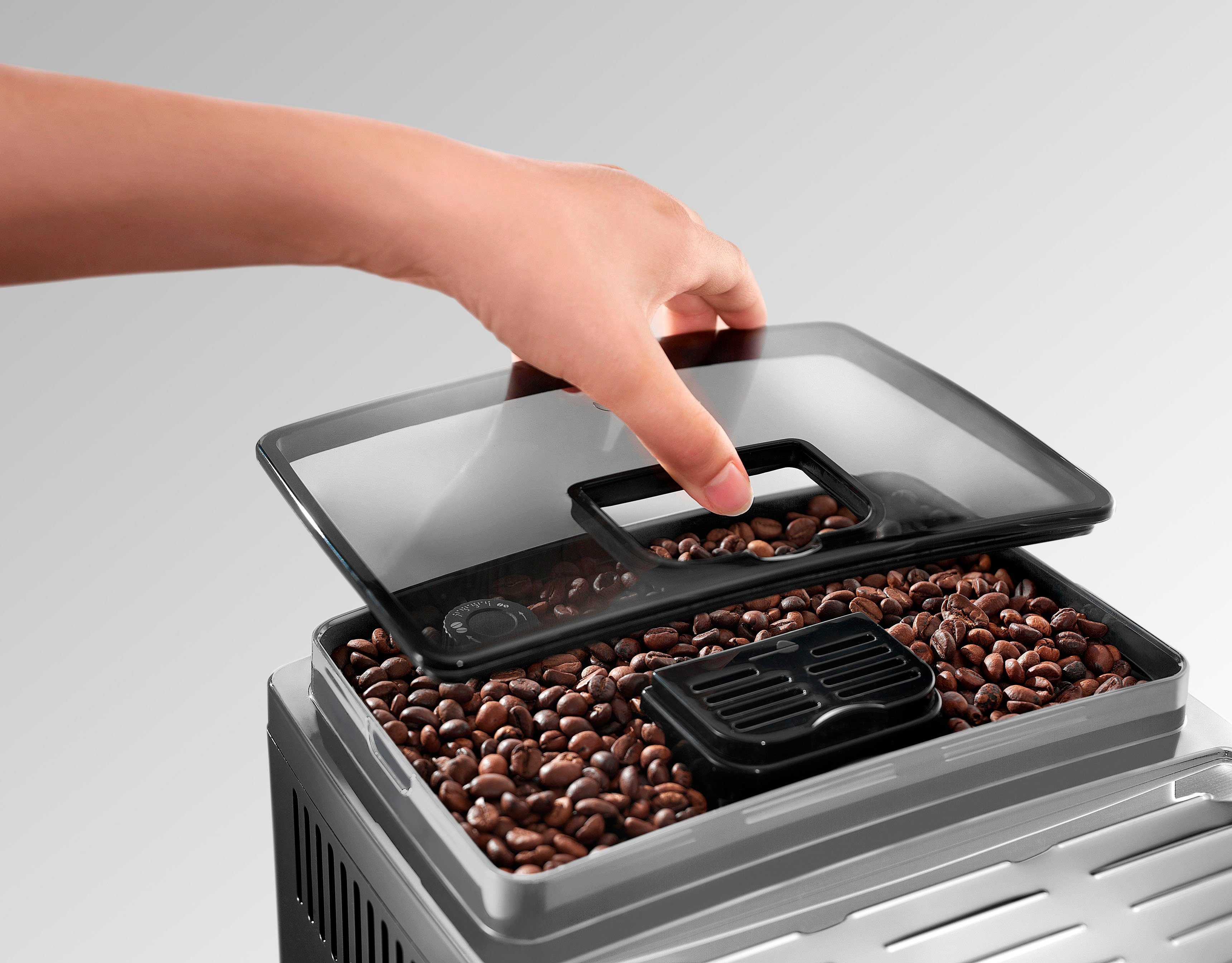 De'Longhi Kaffeevollautomat ECAM 23.466.S, mit LatteCrema Milchsystem, Silber