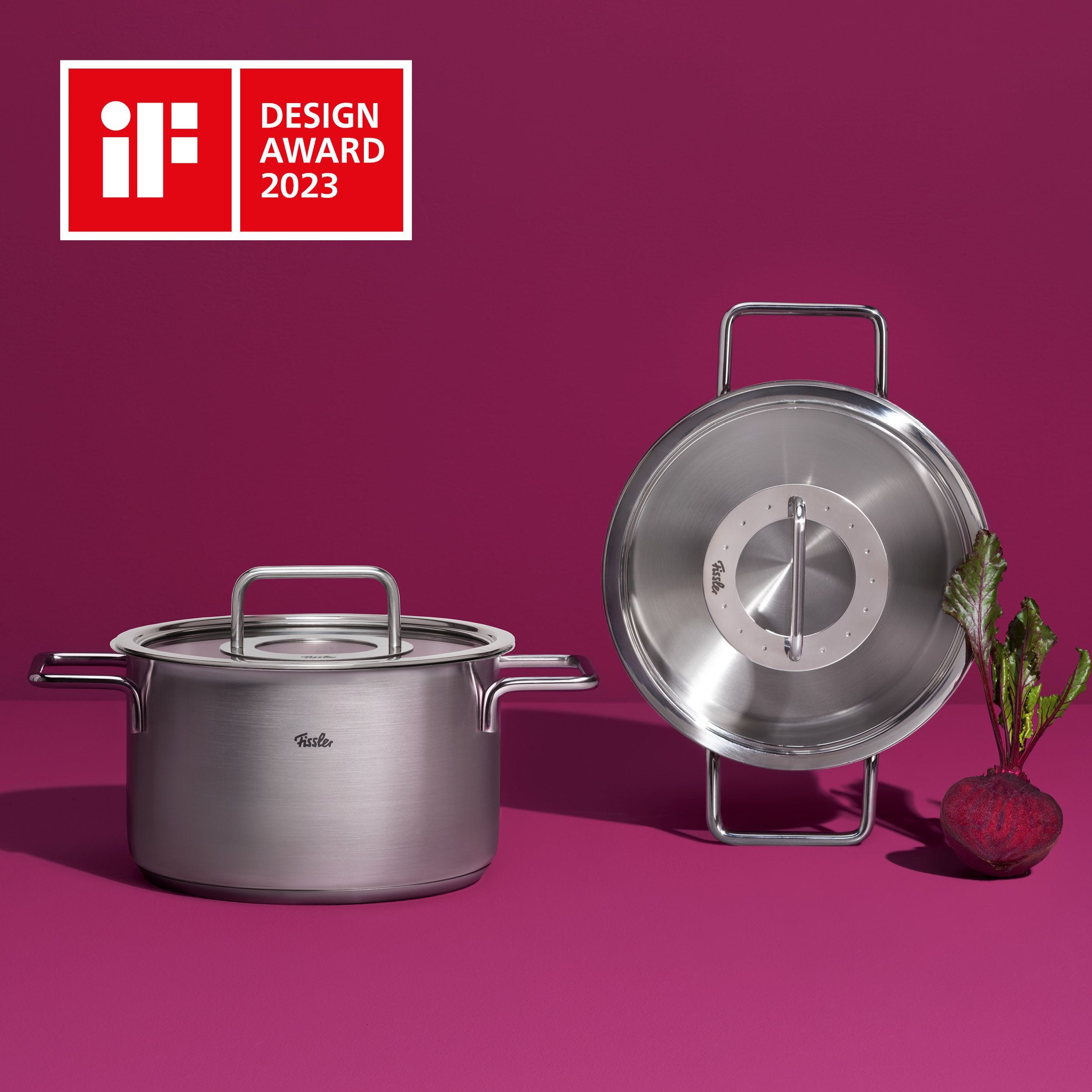 Fissler Pure Collection Bratentopf mit Glasdeckel