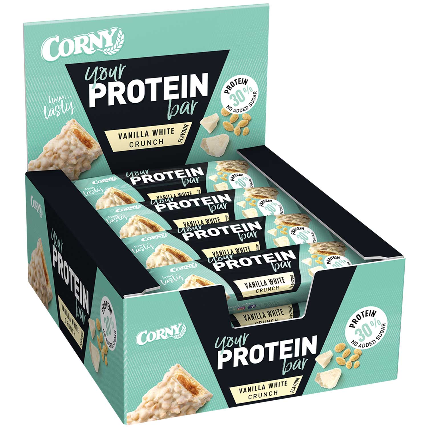 Corny your Protein bar Vanilla White Crunch 45g