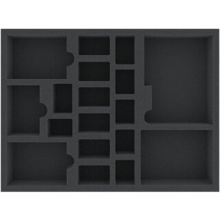 Feldherr Schaumstoffeinlage für Warhammer Quest: Blackstone Fortress Box - Zubehör + Miniaturen