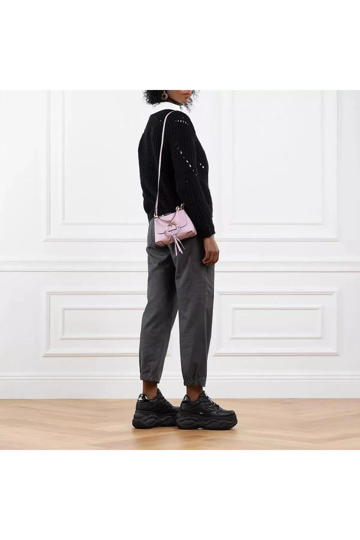 See by Chloé  Joan Umhängetasche Mini Leder Rosa