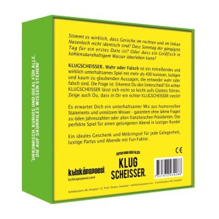 Klugscheisser – Wahr oder Falsch Edition (DE)