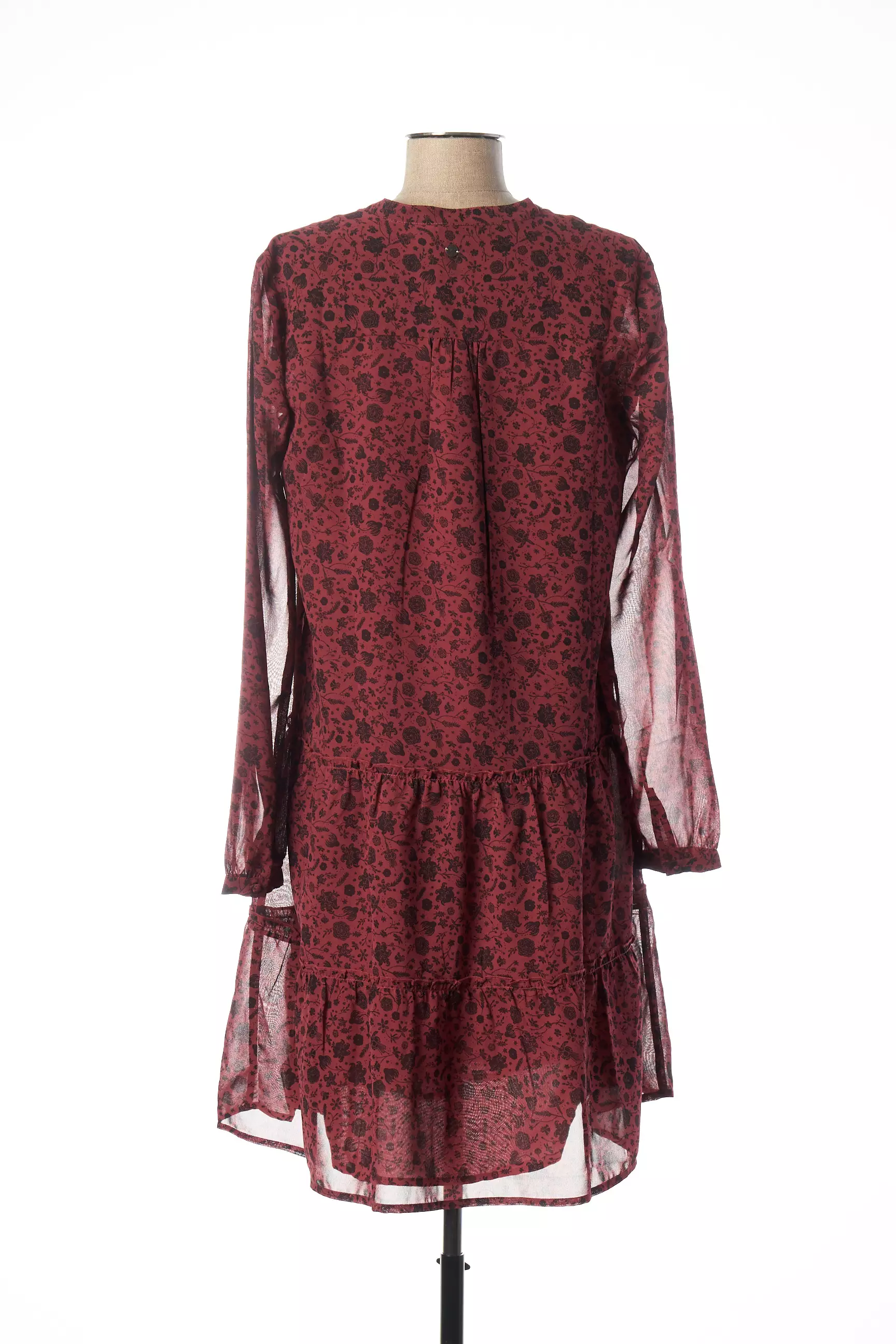 Mustang Robes Mi Longues Femme couleur rouge