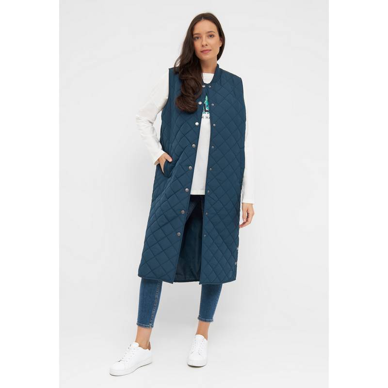 Derbe Quiltby Vest Longweste Damen