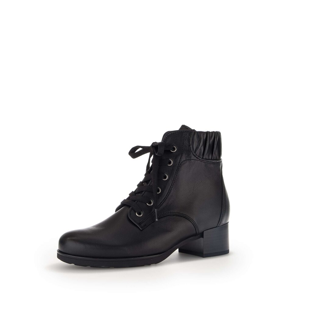 Gabor fashion Schnürstiefelette schwarz