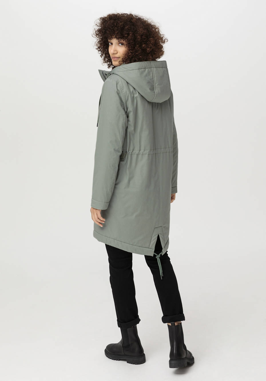 Parka Nature Shell aus reiner Bio-Baumwolle