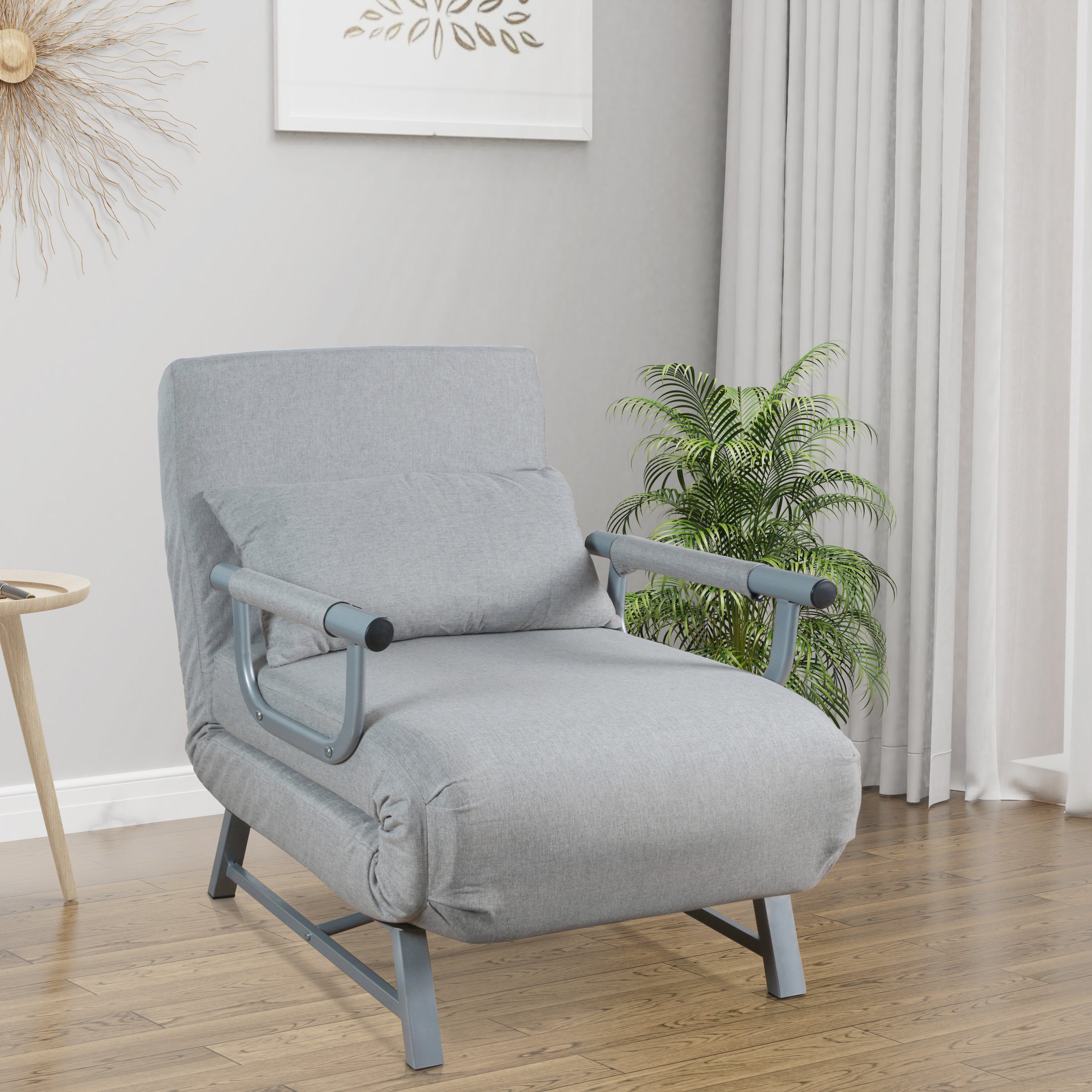 VCM Schlafsofa Schlafsessel Sessel Kolino mit Schlaffunktion