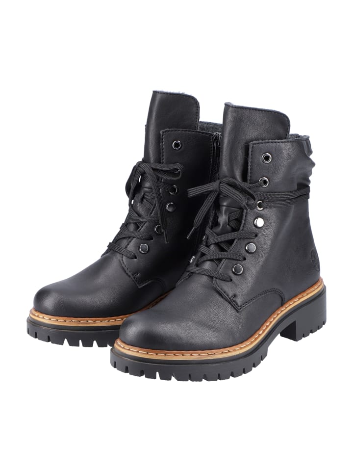 rieker Schnürboots in Schwarz günstig kaufen