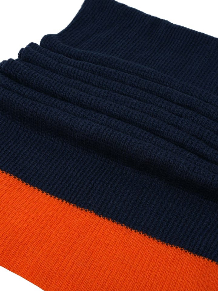 SCHIETWETTER Strick-Schal Alex in navy-orange günstig kaufen onesize