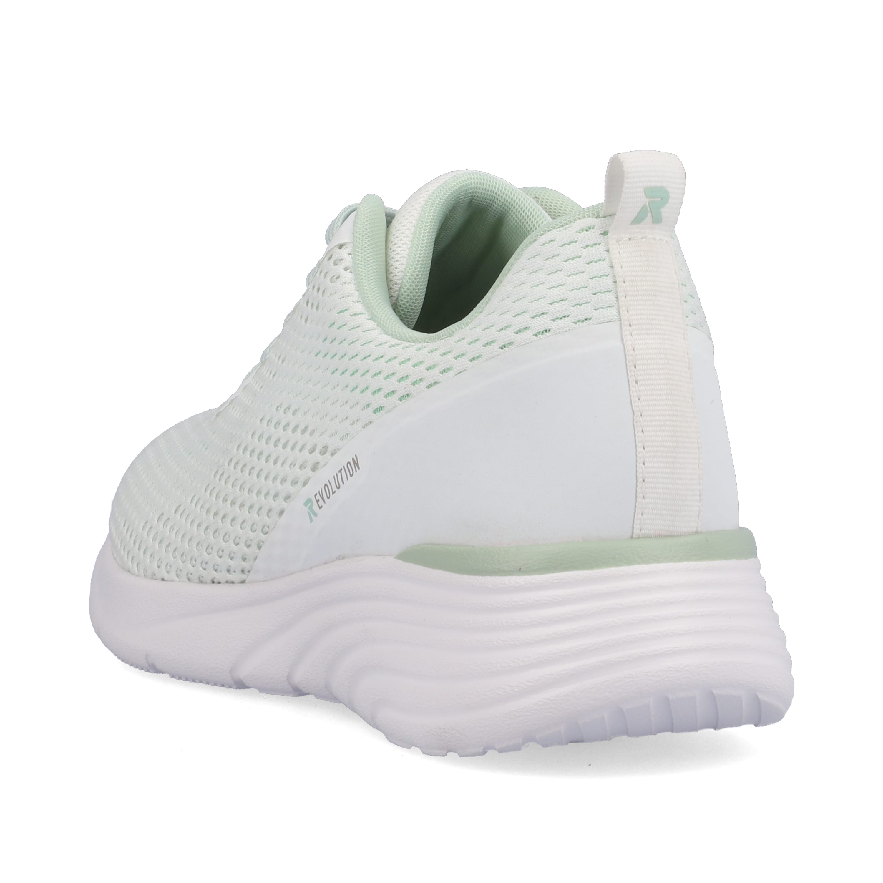 Rieker Damen Sneaker Low crystal white