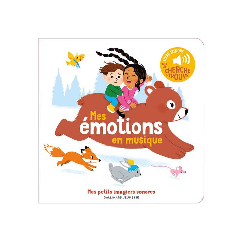 Livre Mes émotions en musique - Gallimard Jeunesse