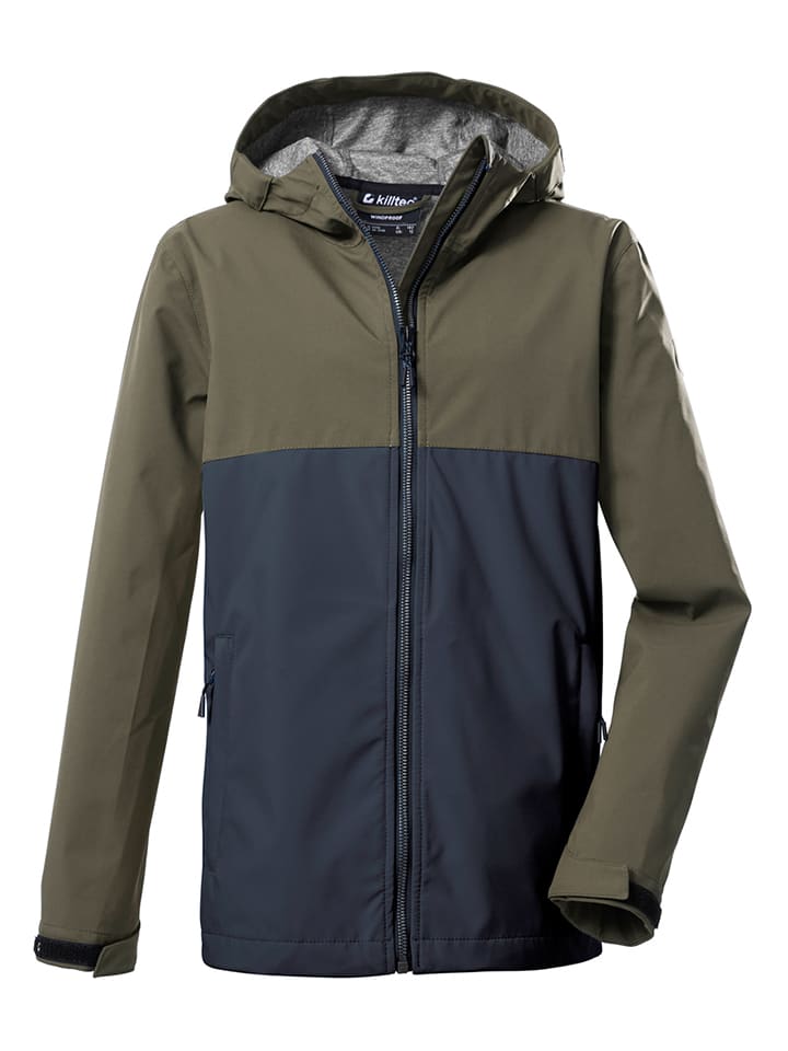 Killtec Softshelljacke in Khaki/ Dunkelblau günstig kaufen