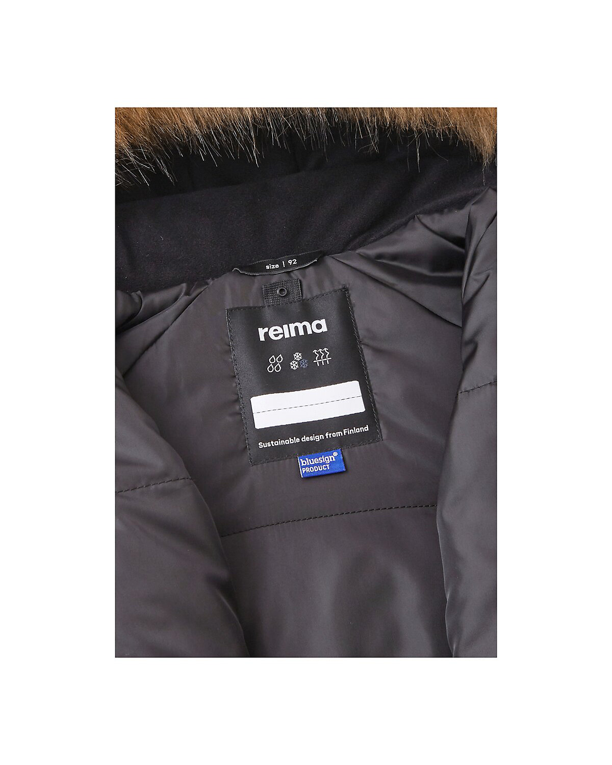 Schneeoverall Kapuze mit Fake Fur