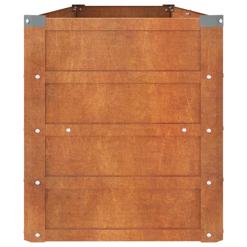 vidaXL Hochbeet Hochbeet Rostig 160x40x45 cm Cortenstahl (1 St)