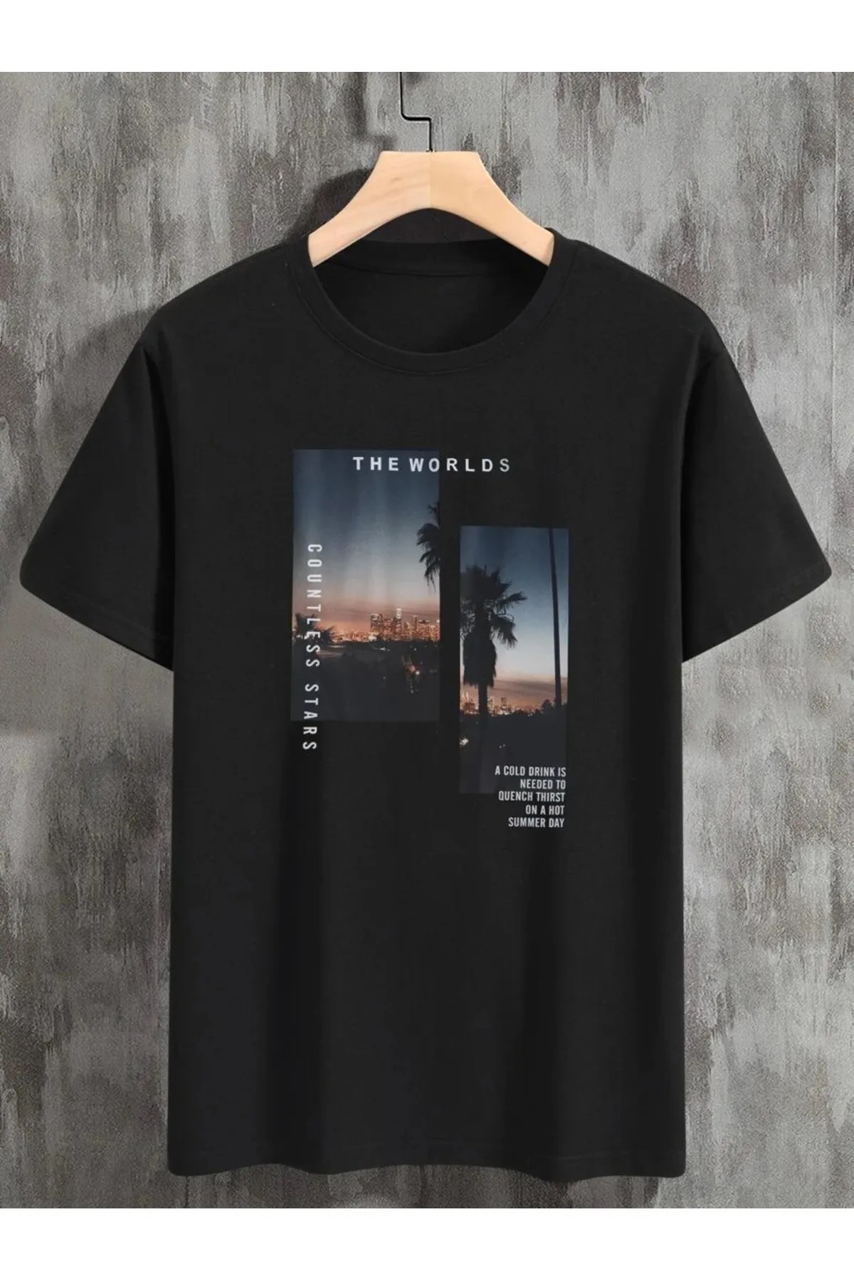 MOONBULL  T-Shirt - Schwarz - Regular Fit