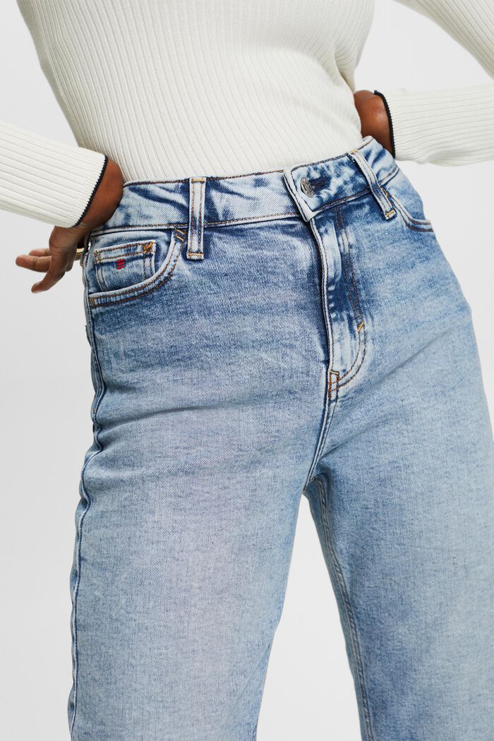 Retro-Jeans mit gerader Passform und hohem Bund