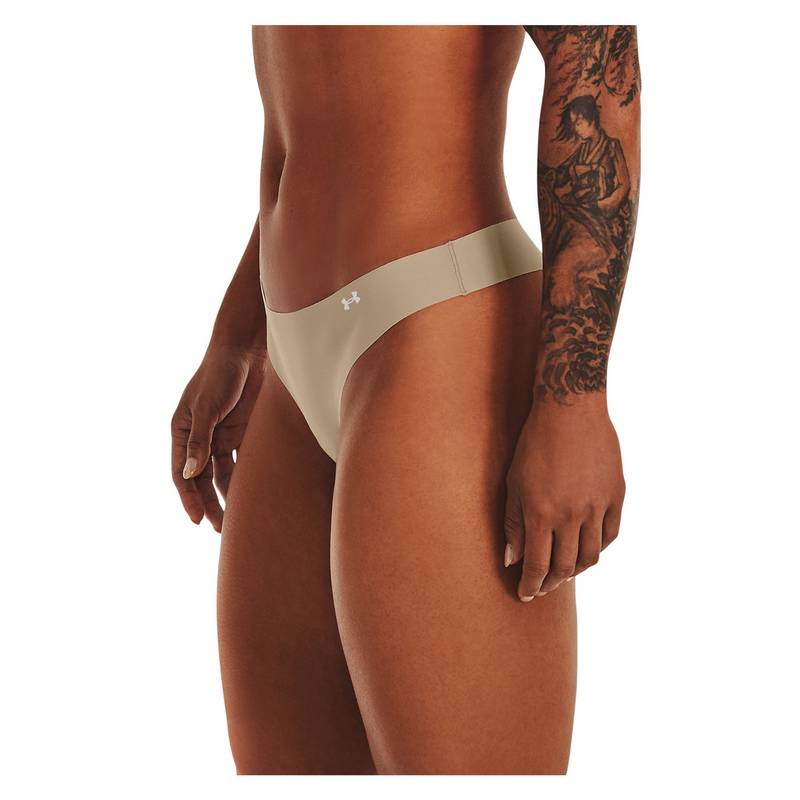 Under Armour Pure Stretch Thong 3-Pack Unterhose Damen