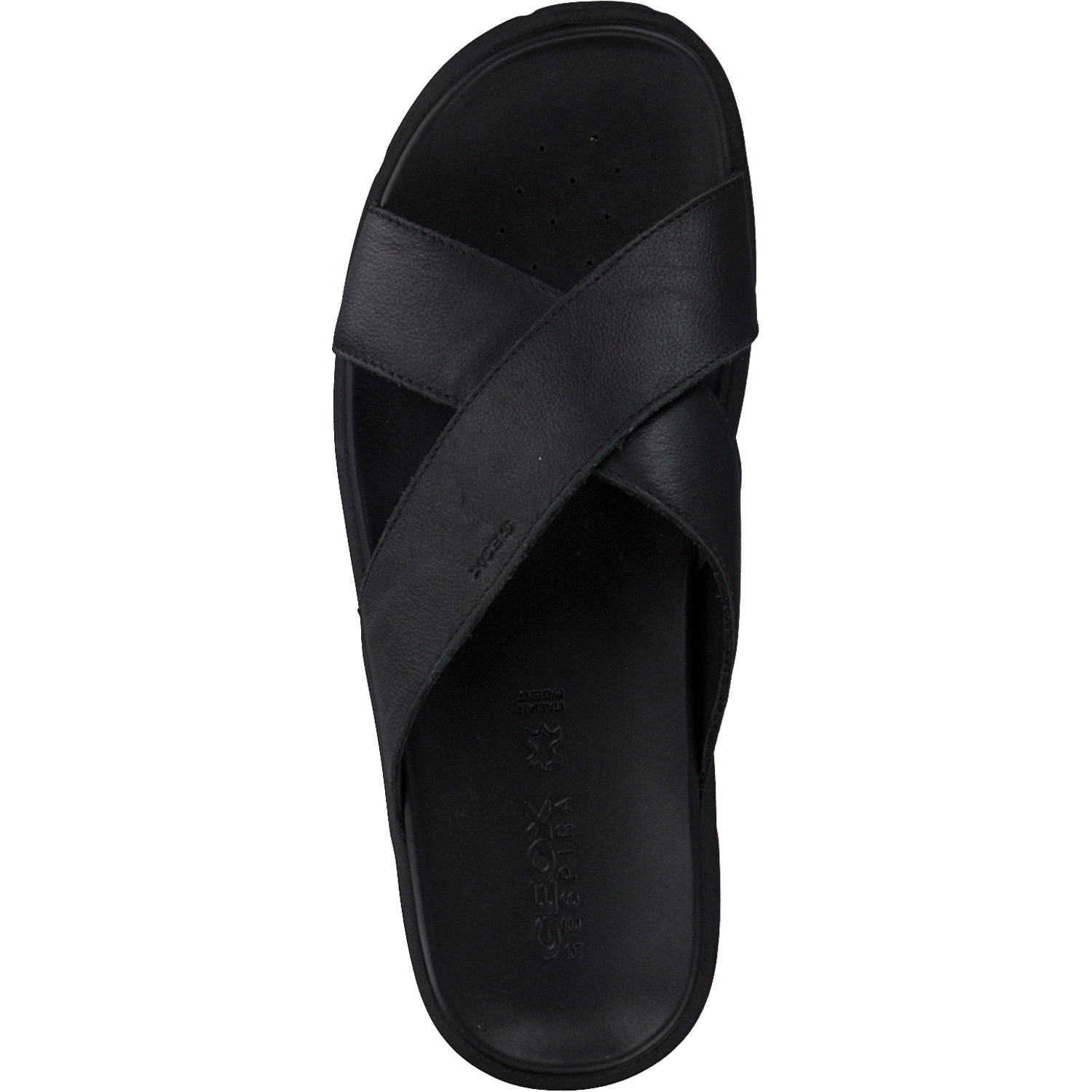 Geox U15BGC, Pantoletten & Badeschuhe, Herren, black