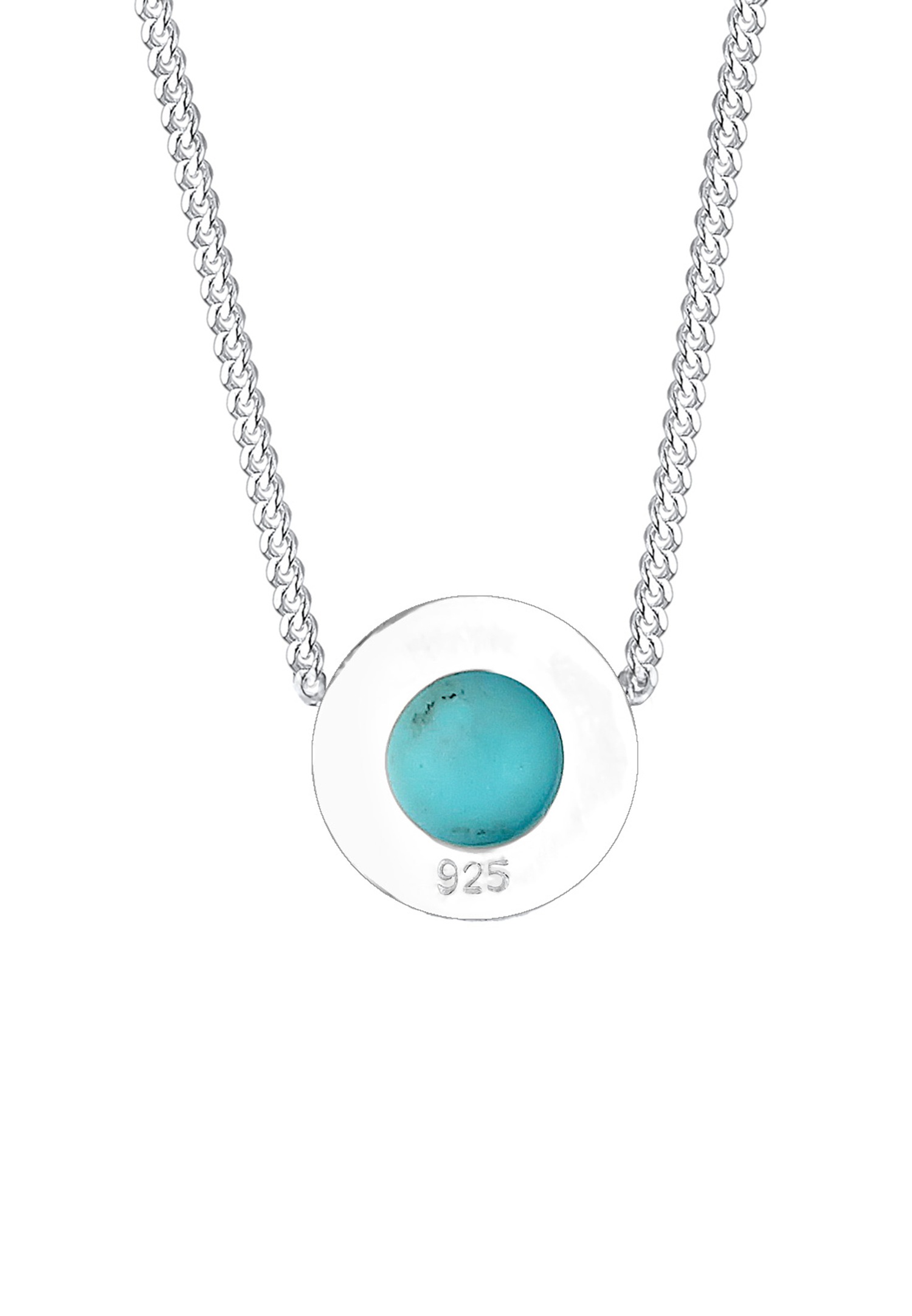 Ciondolo semplice da donna Elli in howlite - Argento 925/1000