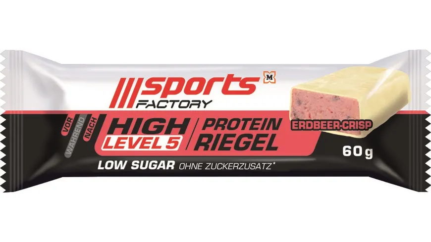 Sports Factory Level 5 Strawberry Crisp 60 g