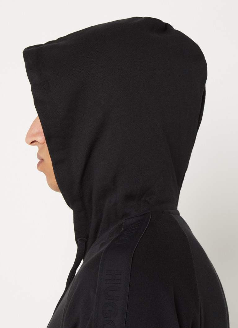HUGO BOSS Tonal hoodie with logo embroidery