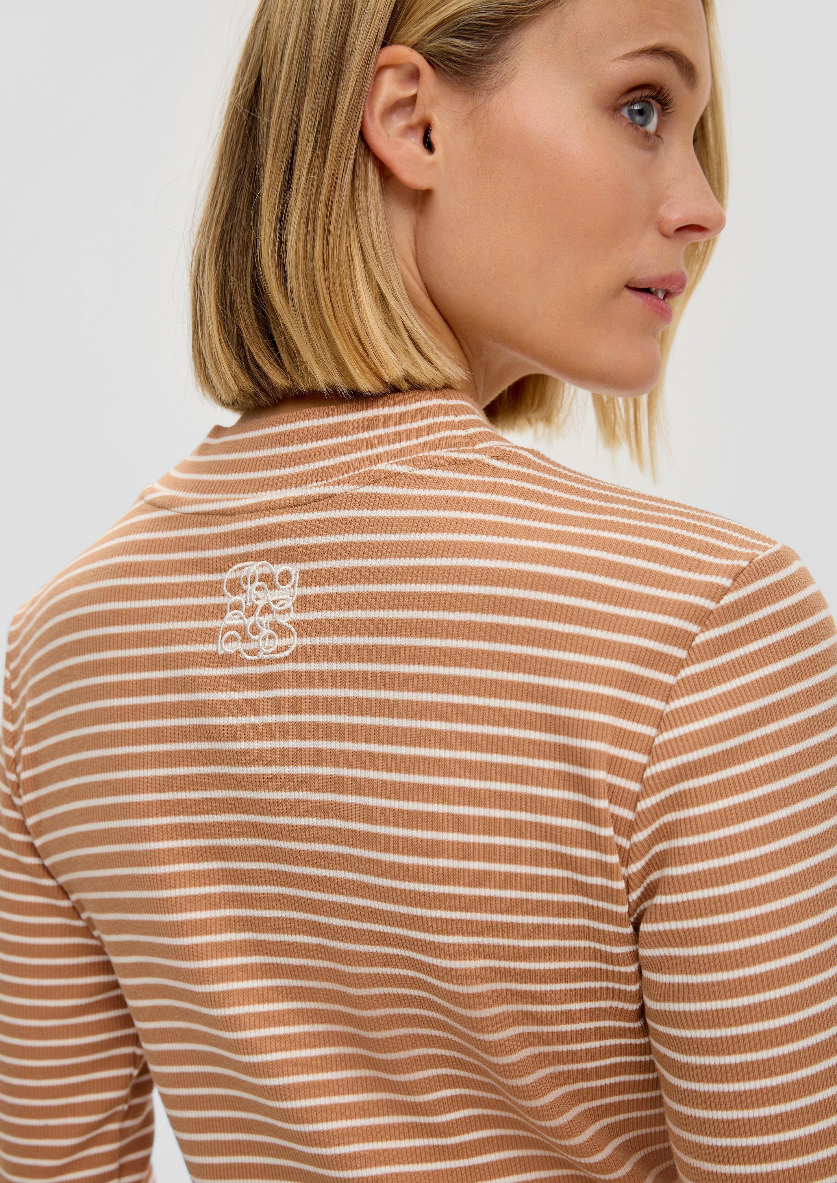 Longsleeve aus Baumwollstretch  2135918-18G2