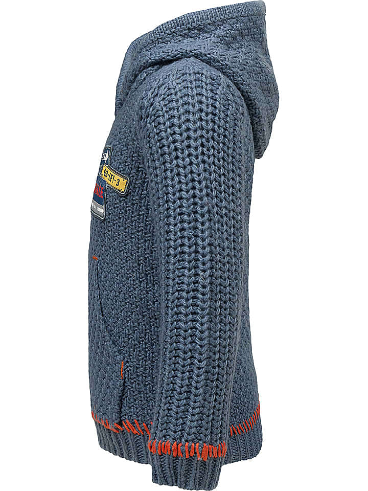 Lief Strickpullover ⭐ Hoodie Blau 122 eher 128 ...fällt groß aus  günstig kaufen 122