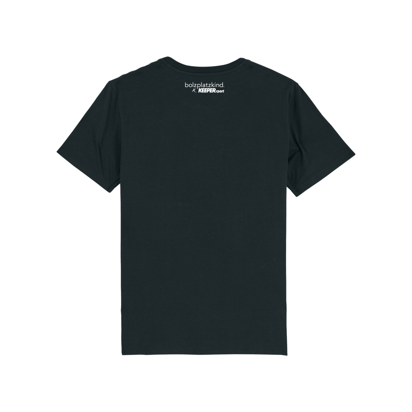 Bolzplatzkind X Keepersport "Ich Bin Torwart" T-Shirt Schwarz