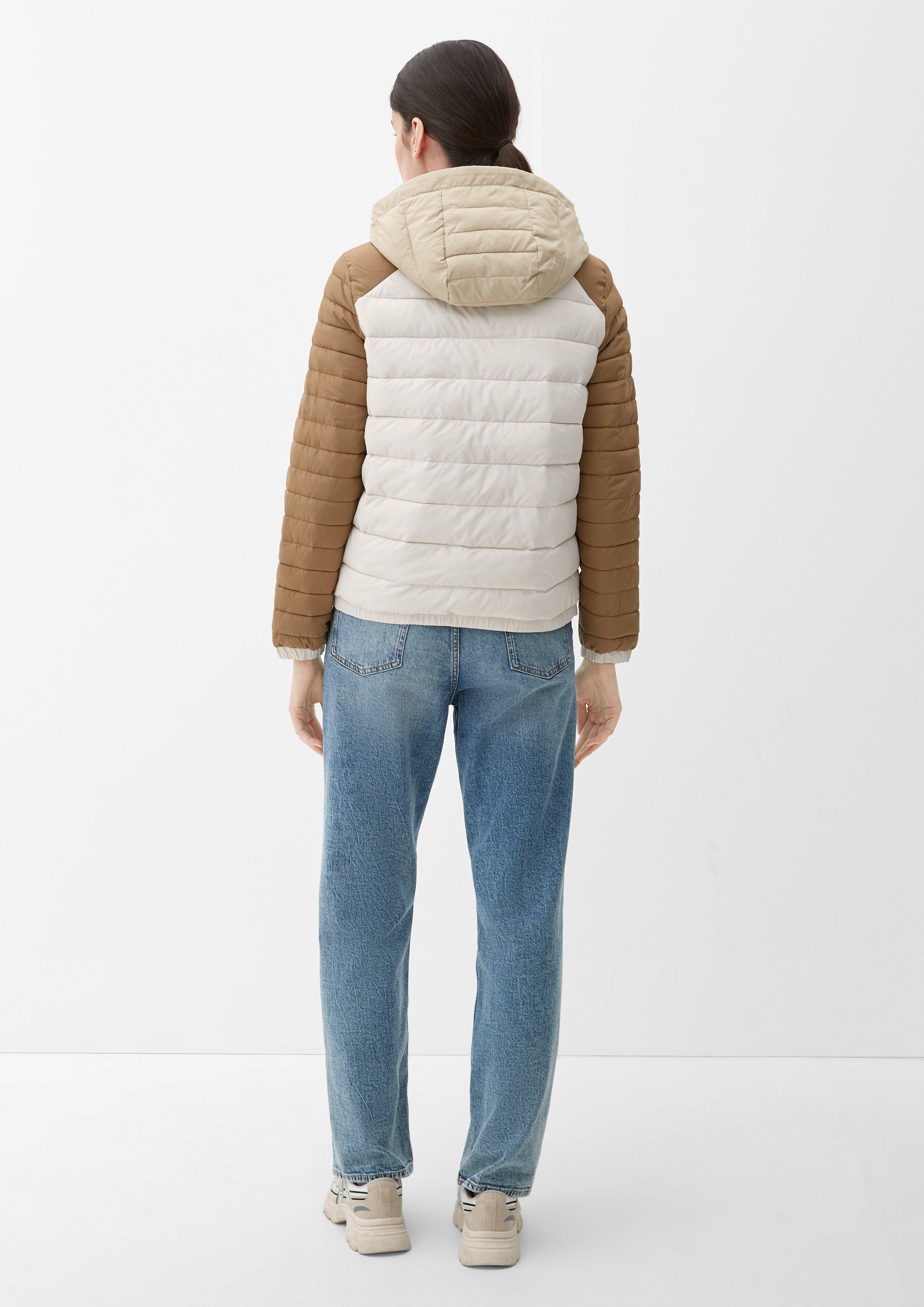 Steppjacke in Colour-Blocking-Optik  2125092-0330