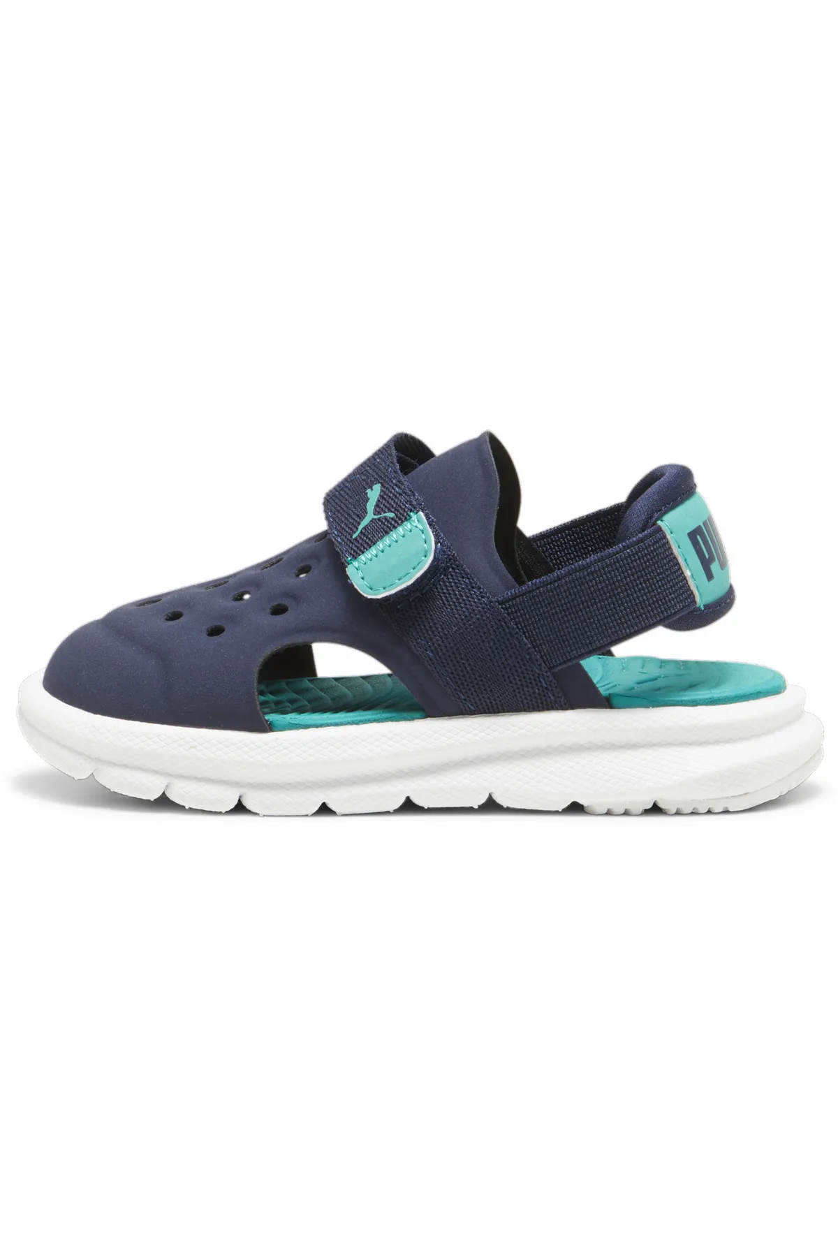 Puma  Sandalette - Blau - Flacher Absatz