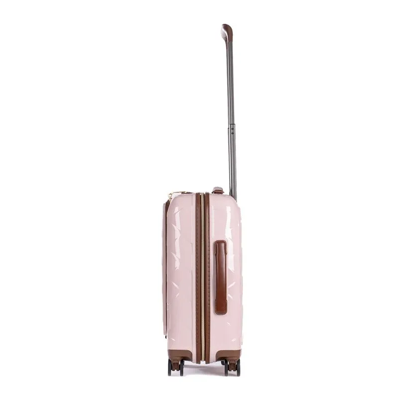 Stratic Leather&More - Hartschalen-Koffer S (mit Vortasche) - Rose
