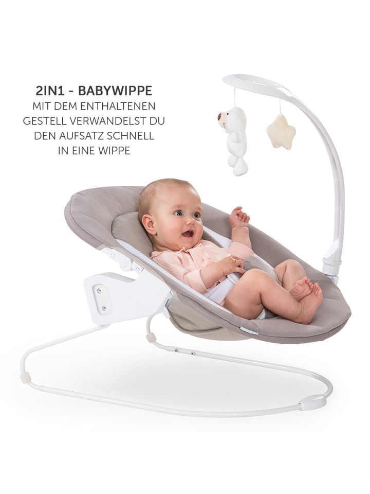 Hauck Alpha Move Natur Newborn Set - 5-tlg. Hochstuhl in beige,grau günstig kaufen onesize