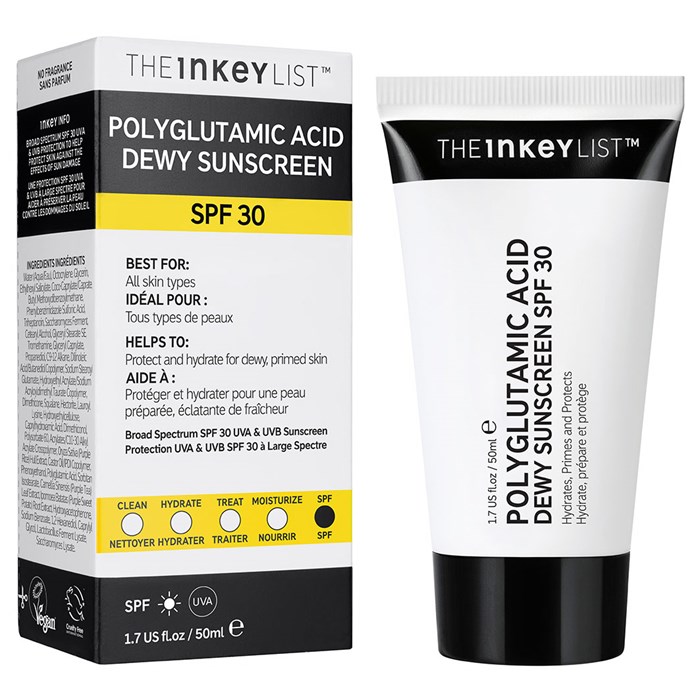 Polyglutamic Acid Dewy Sunscreen SPF30