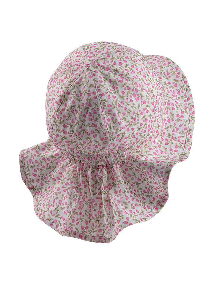 Sterntaler Sonnenhut in Weiß/ Pink günstig kaufen