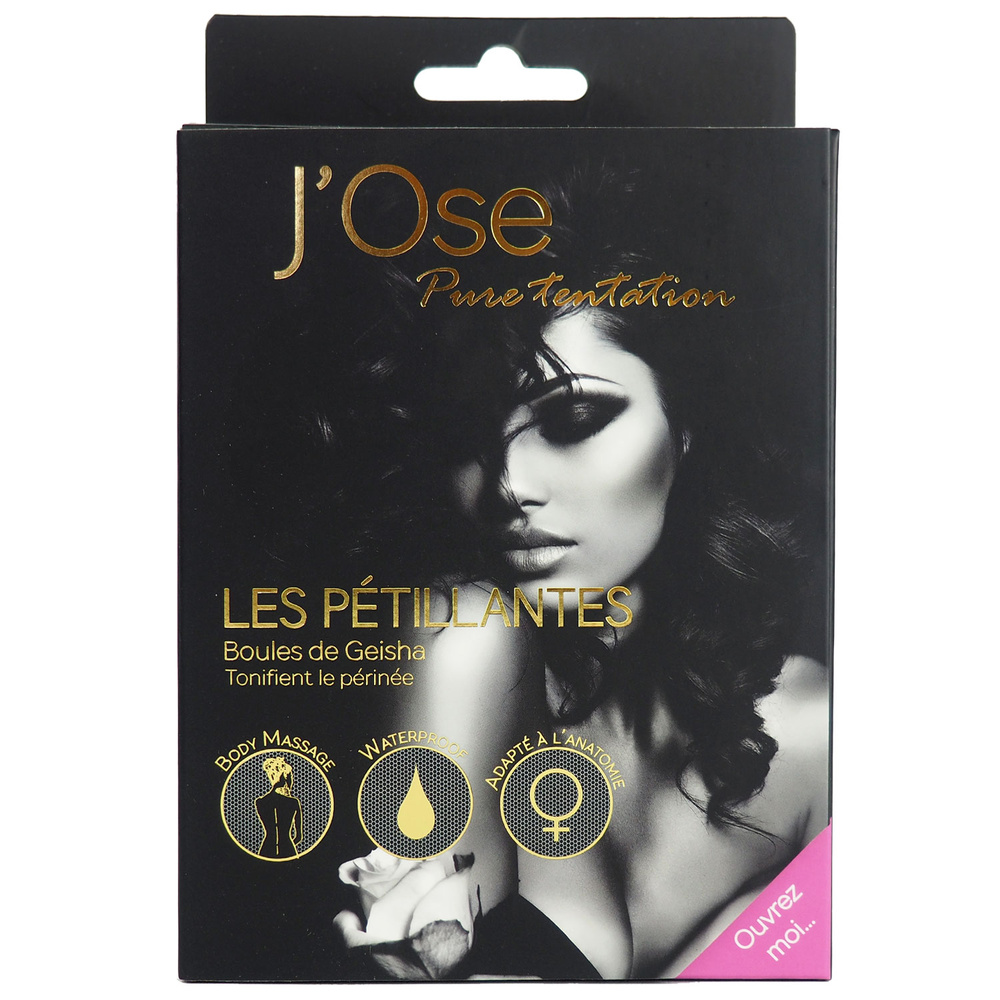 j'ose Les Pétillantes - Boules de Geïsha HYGIENE SEXUELLE