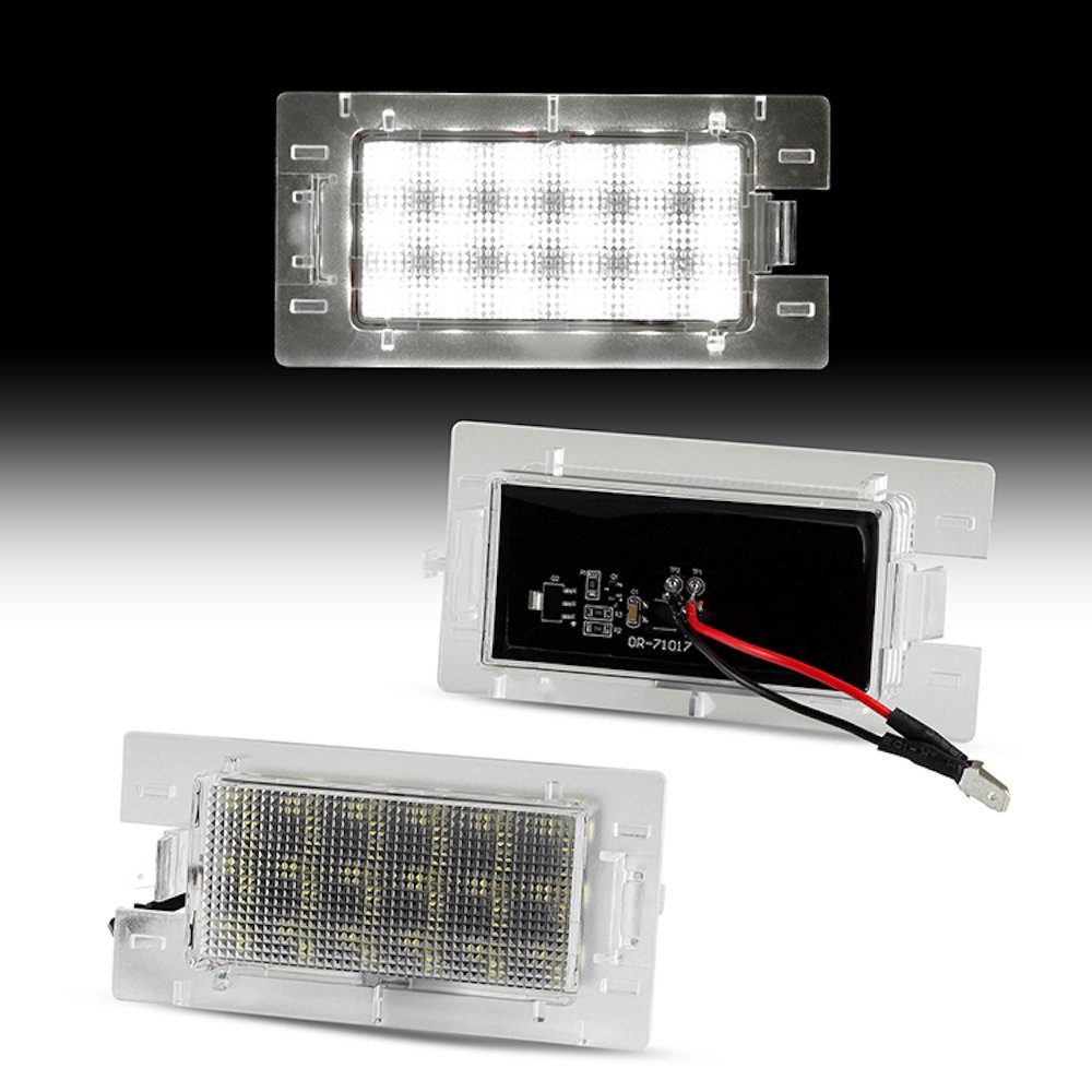 LLCTOOLS Rückleuchte Led Kennzeichenbeleuchtung für Opel Omega B Limousine, BJ 1994-2003
