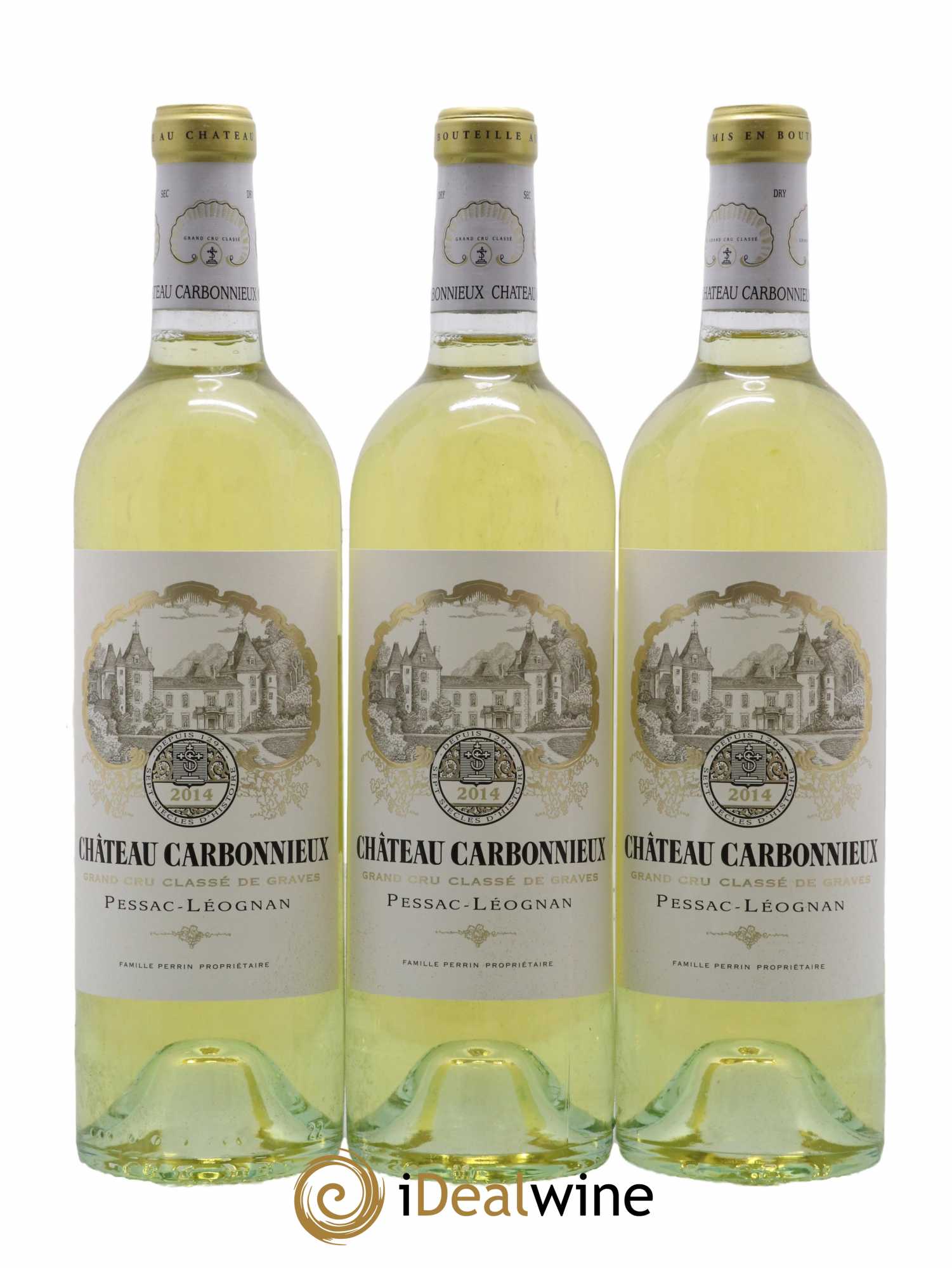 Château Carbonnieux Cru Classé de Graves  2014 - Lot de 6 Bouteilles