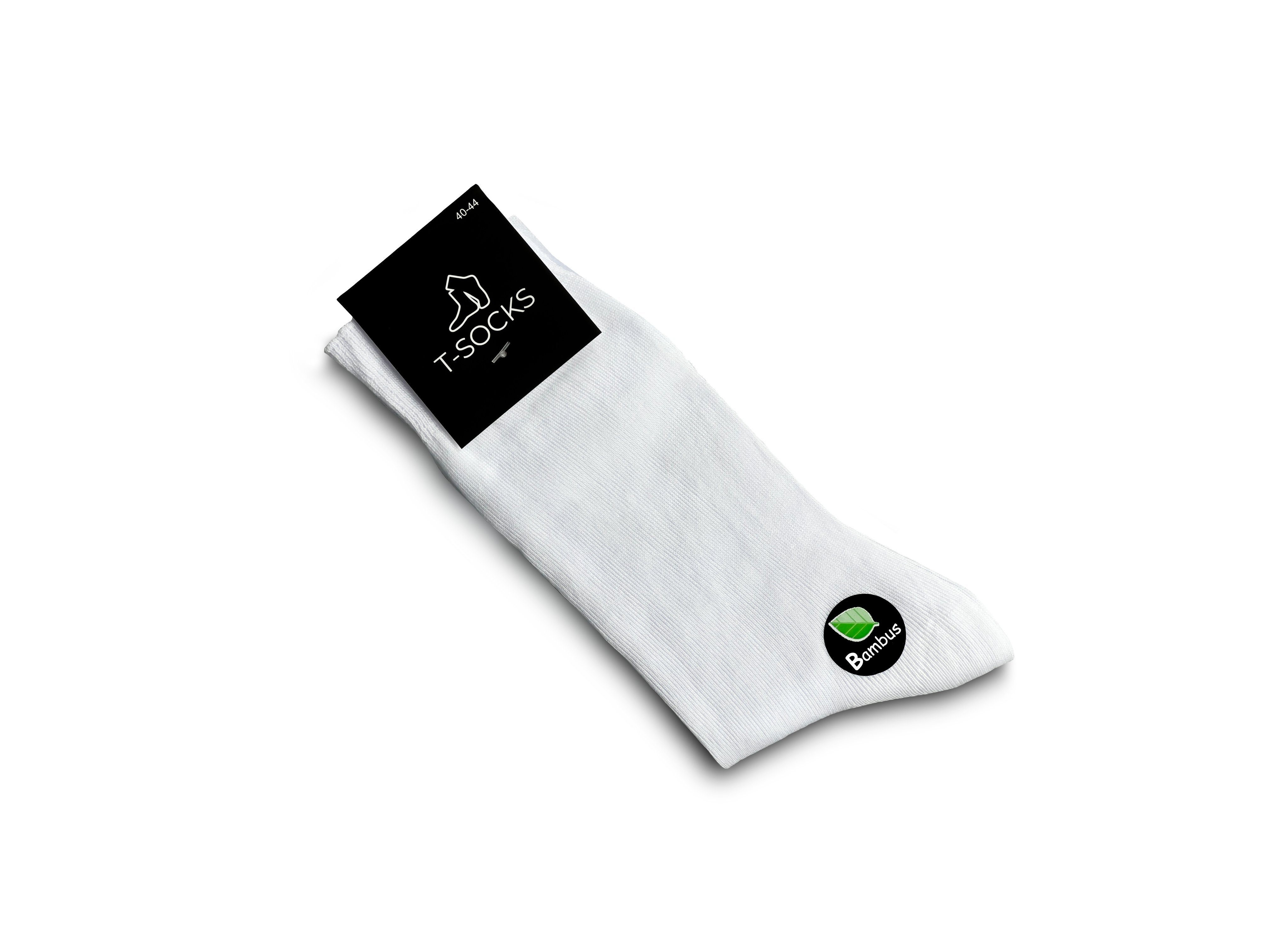 T-Socks Basicsocken Bambus-Socken 8 Paar aus Bambusviskose 80% -atmungsaktiv &anti Schweiß