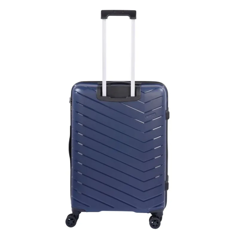 Check.IN 3-tlg. Kofferset ORLANDO mit 4 Rollen - blau