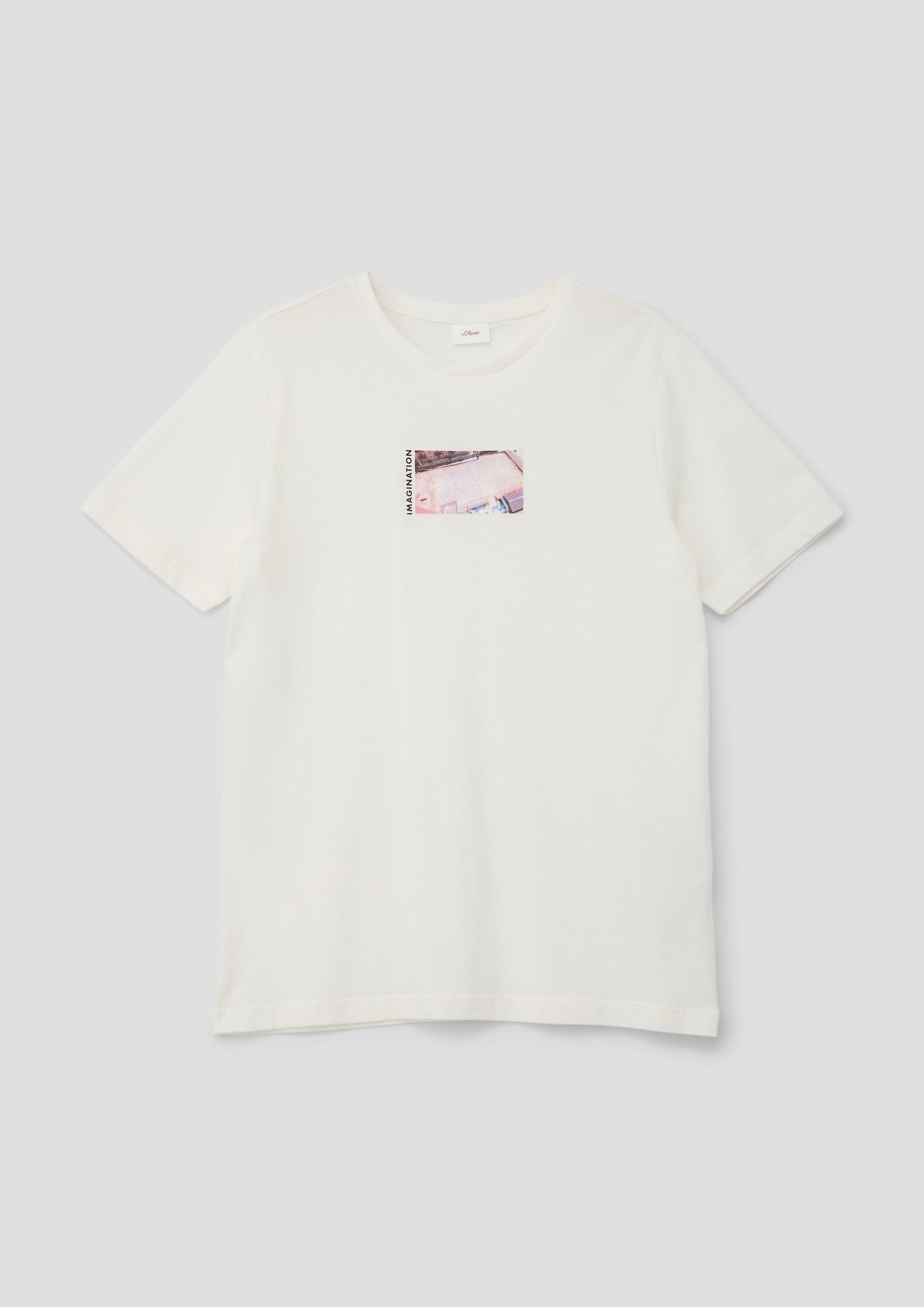 T-Shirt aus weicher Baumwolle  2140087-0210