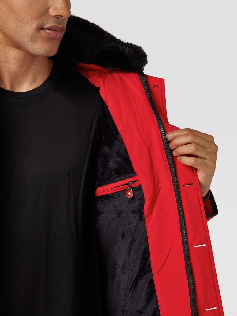 Starstream STAD-565 Funktionsjacke mit Kapuze in rot