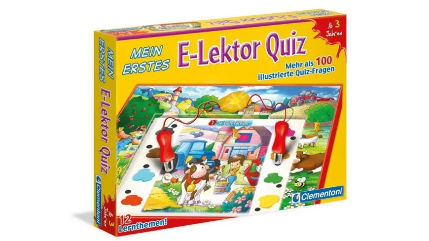 Clementoni - E-Lektor Mein erstes Quiz