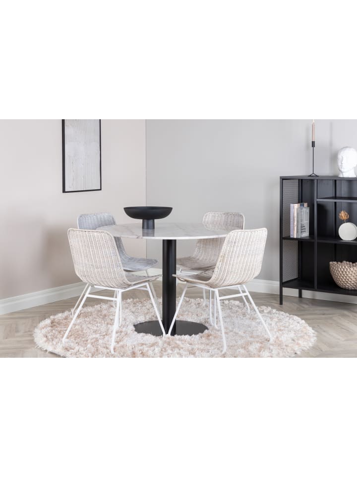 ebuy24 Essgruppe Estelle 91 (5-teilig) Natur 106 x 106 cm günstig kaufen onesize