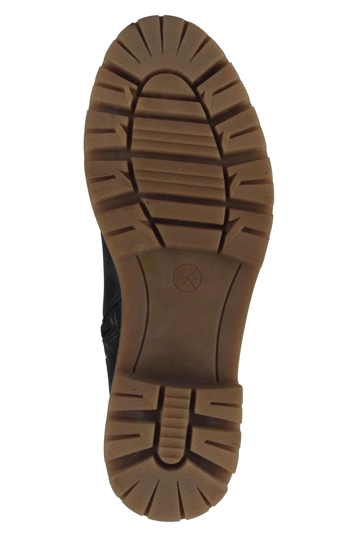 Jana  Stiefelette - Khaki - Blockabsatz