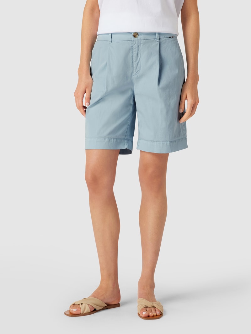 Bermudas mit Stretch-Anteil Modell 'Taggie' in hellblau