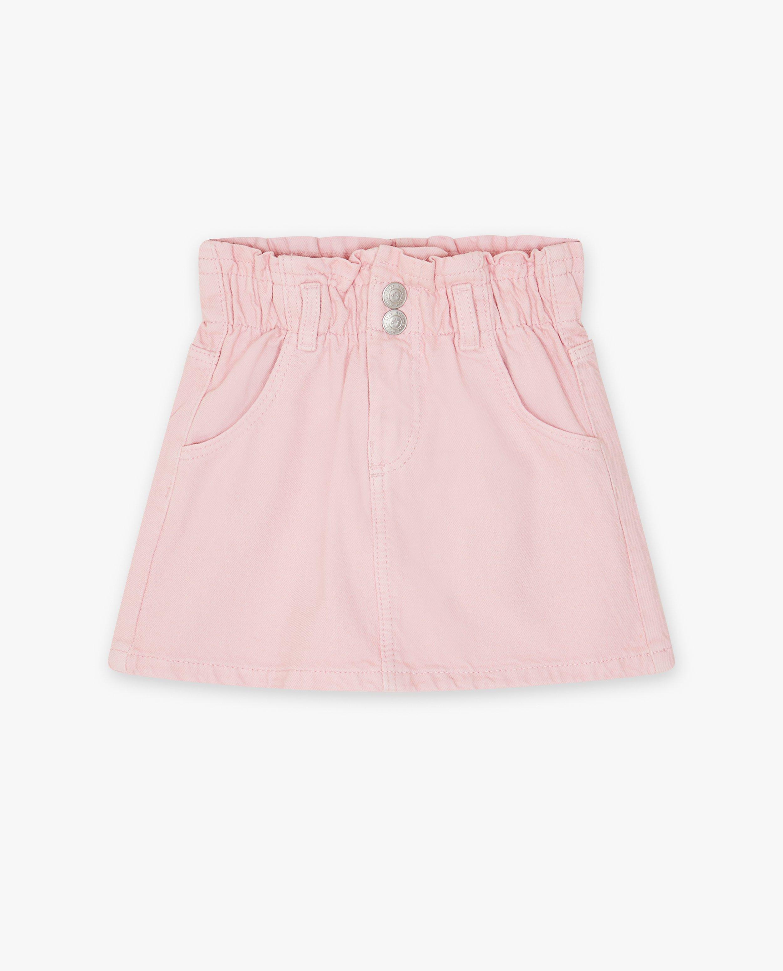 Fustă din denim Milla Star Pink roz deschis