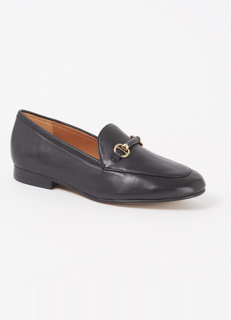 Dune London Wide Fit Grandeur mokasīni no ādas